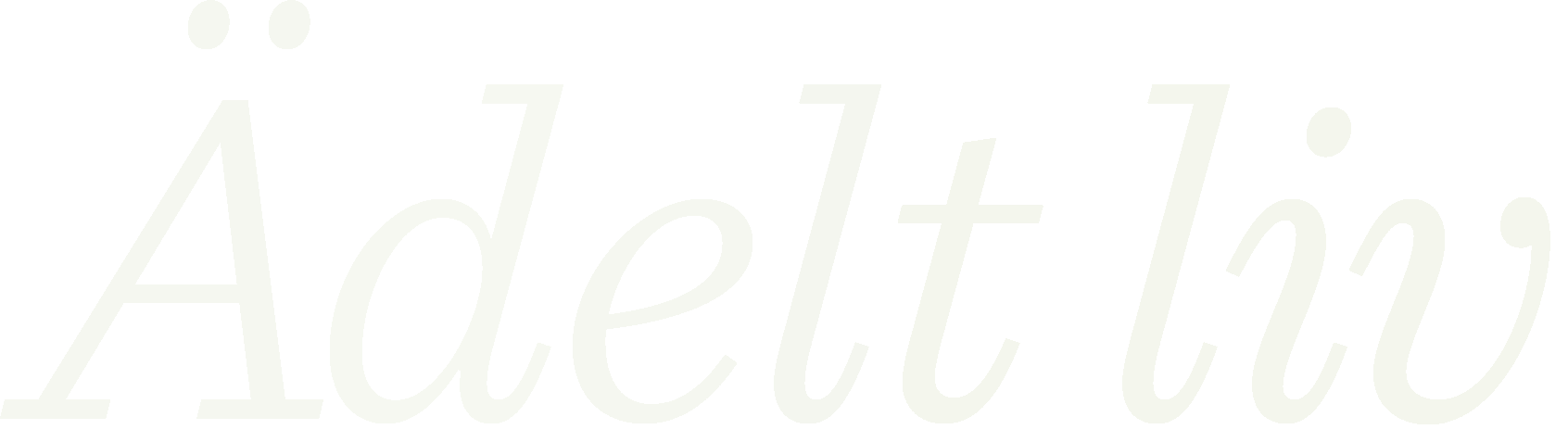 Logotyp - Ädelt liv - Ett upplevelsebaserat utbildningsprogram för ökat medvetande om kommunikation, bemötande och samarbete